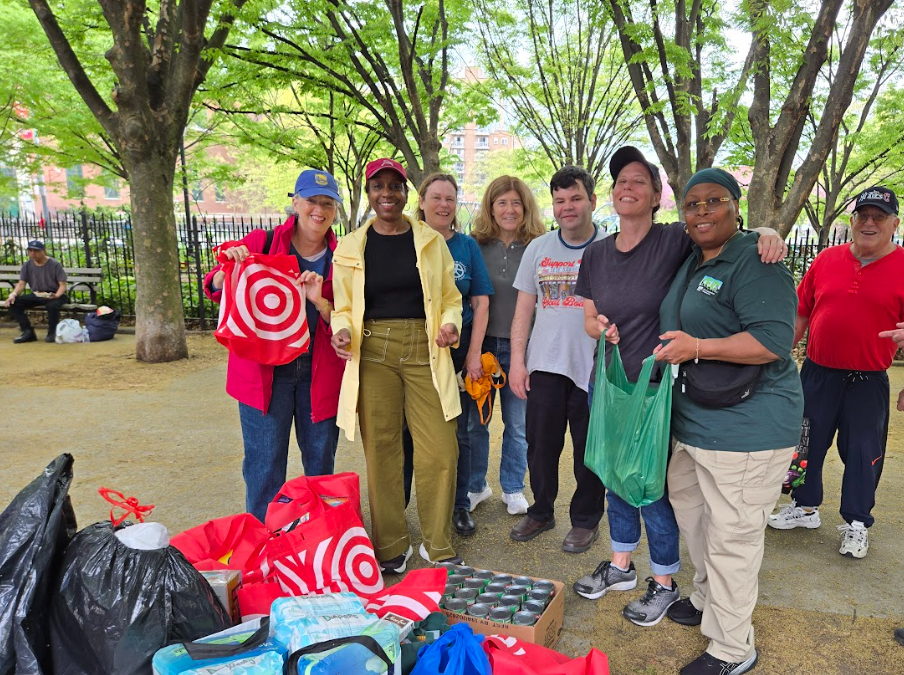 Greening, Cleaning and Collecting Food Day!