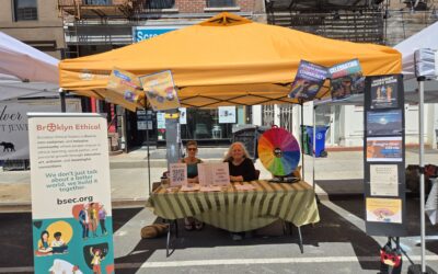 Brooklyn Ethical at the 5th Avenue Fair in Park Slope, Brooklyn.